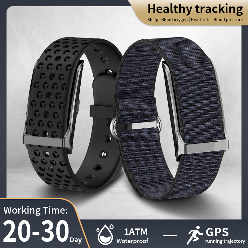 Android Smartwatch Accessories - LIGE akıllı saat kalp hızı kan