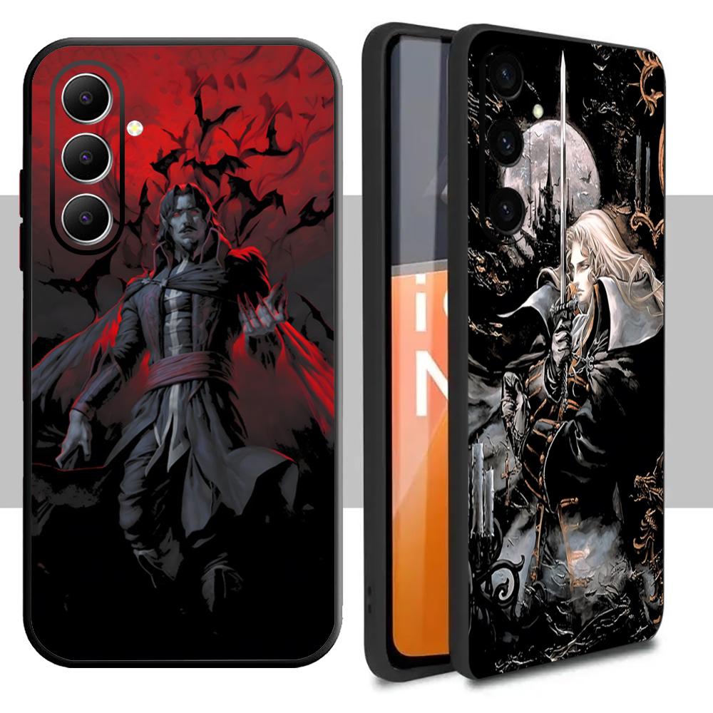 Samsung Galaxy A55 - YENİ Castlevania Oyunu Dracula Telefon Kılıfı