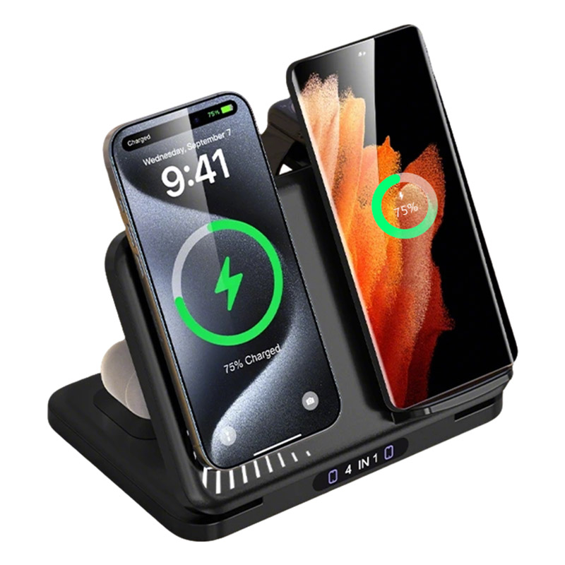 Smartwatch Ac - 4'ü 1 Arada Çift Telefon Kablosuz