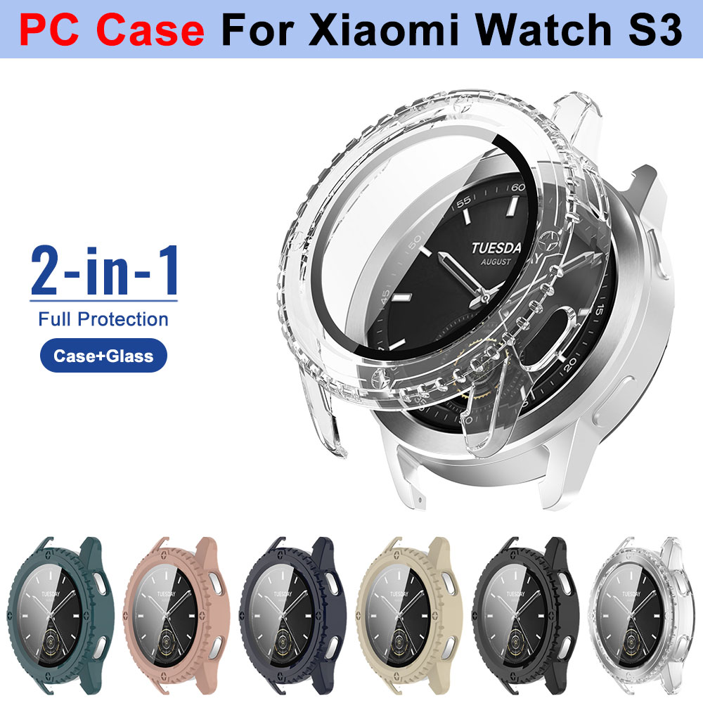 Xiaomi Smartwatch S3 Accessories - Xiaomi Watch S3 PC Koruyucu Kılıf