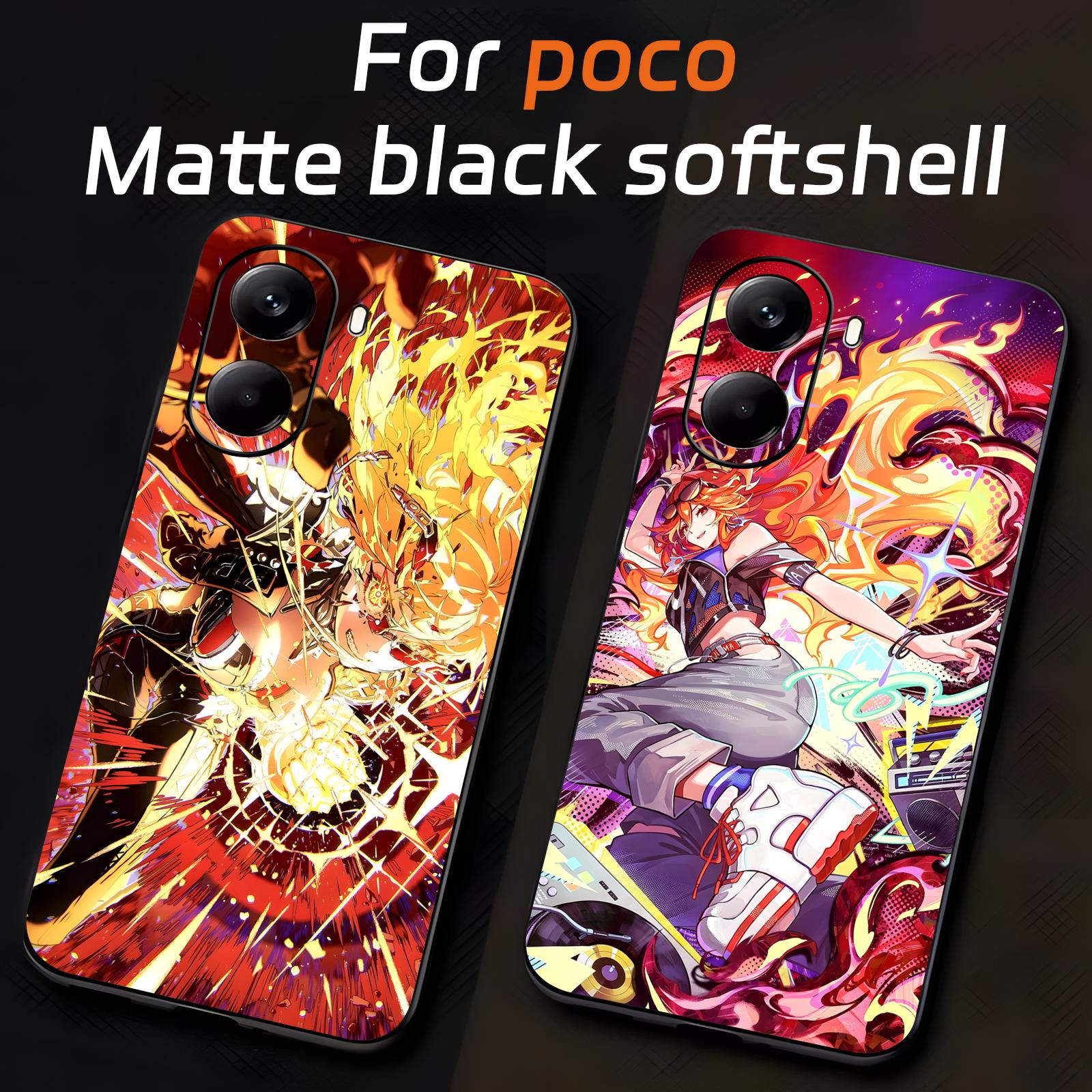 Xiaomi Poco X6 - Genshin Impact Mavuika Telefon Kılıfı Xiaomi