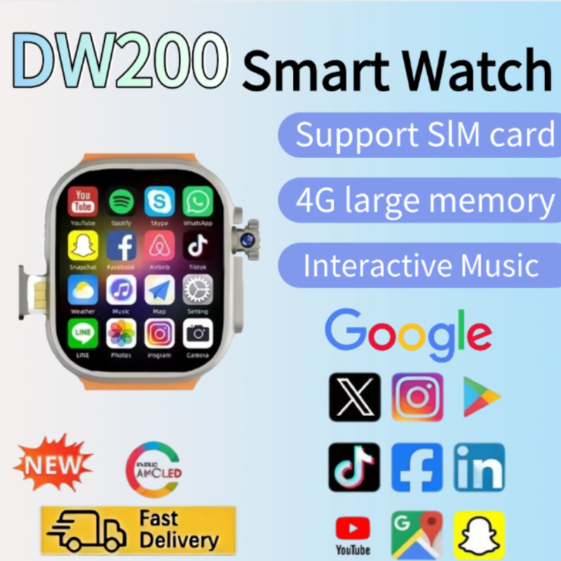 Smartwatch Store - Network Akıllı Saat DW200 SIM Kartlı