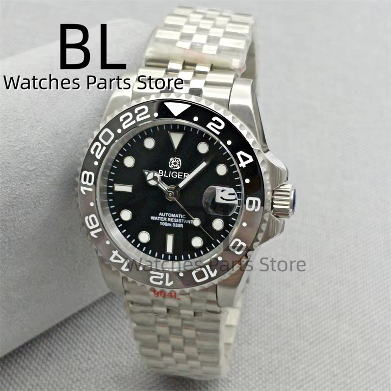 BLIGER 40mm erkek saati NH35 O - Ceramic Link Bracelet incelemesi ve fiyatı