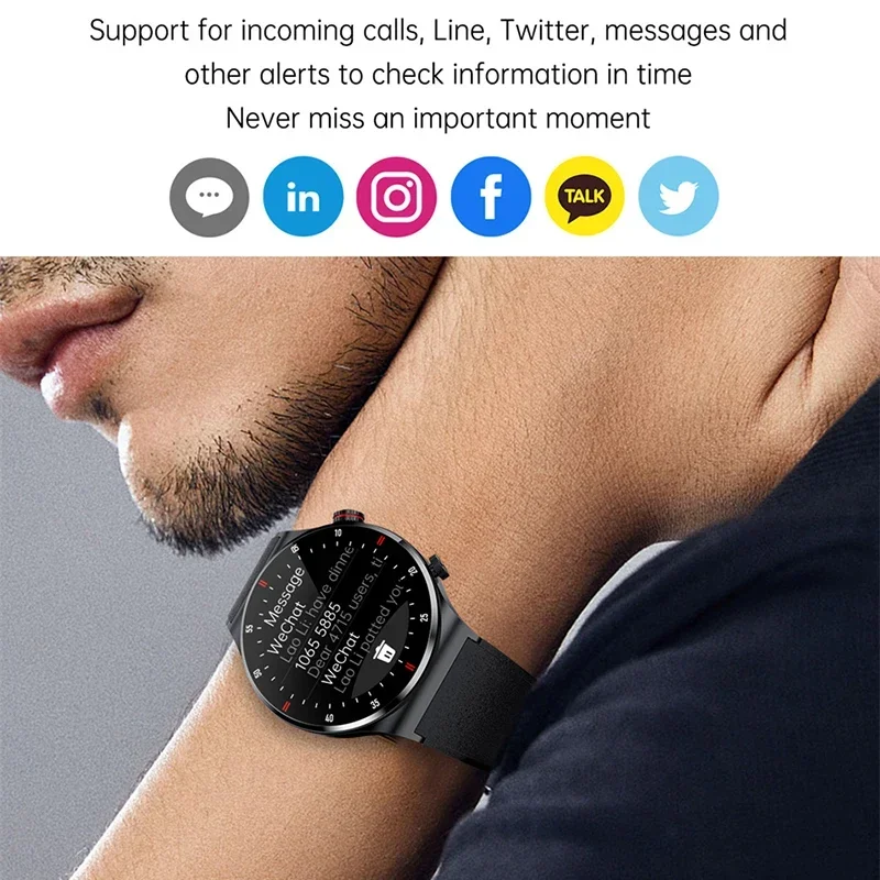 Akıllı Saat Erkekler İçin, Blu - Smartwatch Custom incelemesi ve fiyatı