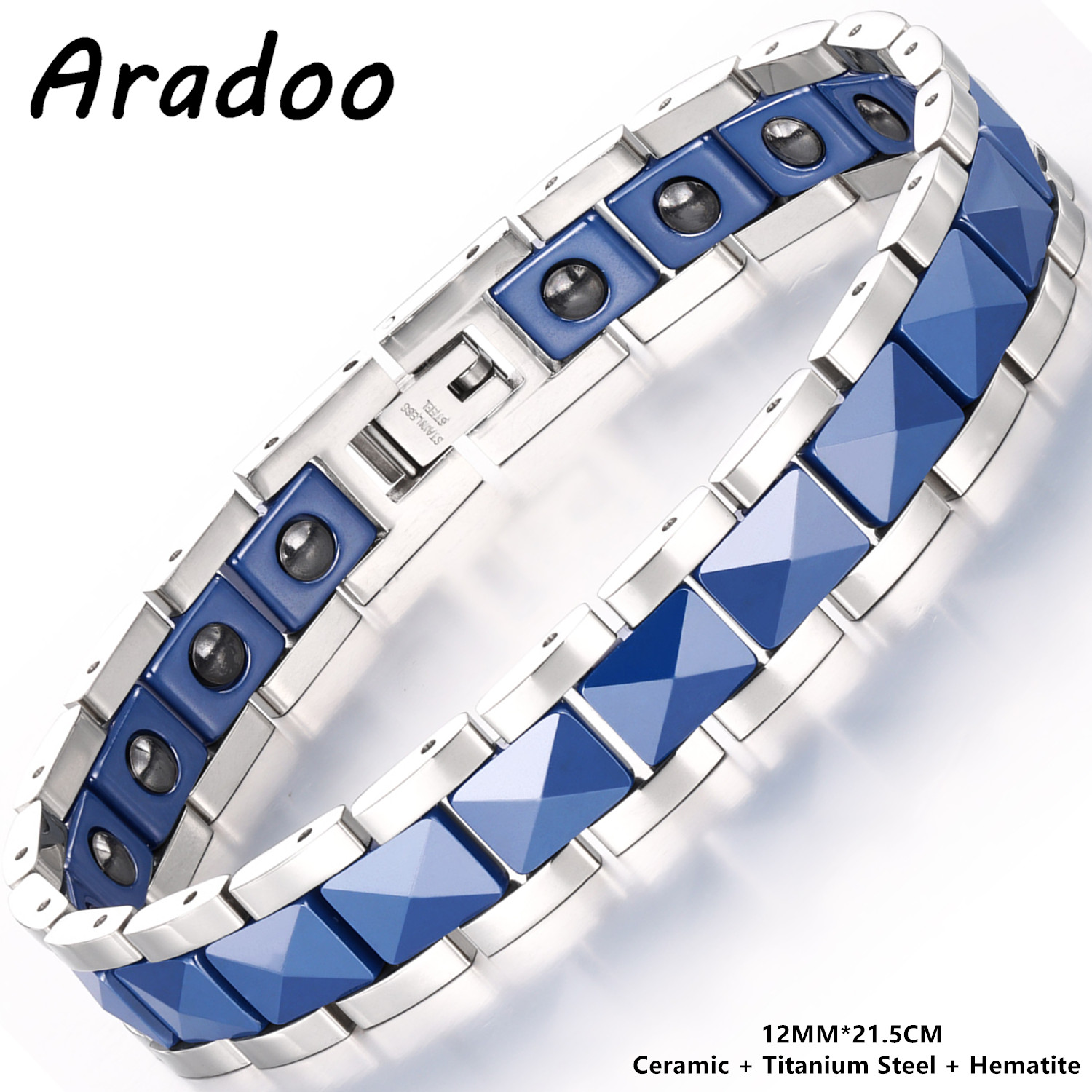 ARADOO Premium Seramik Titanyu - Ceramic Link Bracelet incelemesi ve fiyatı