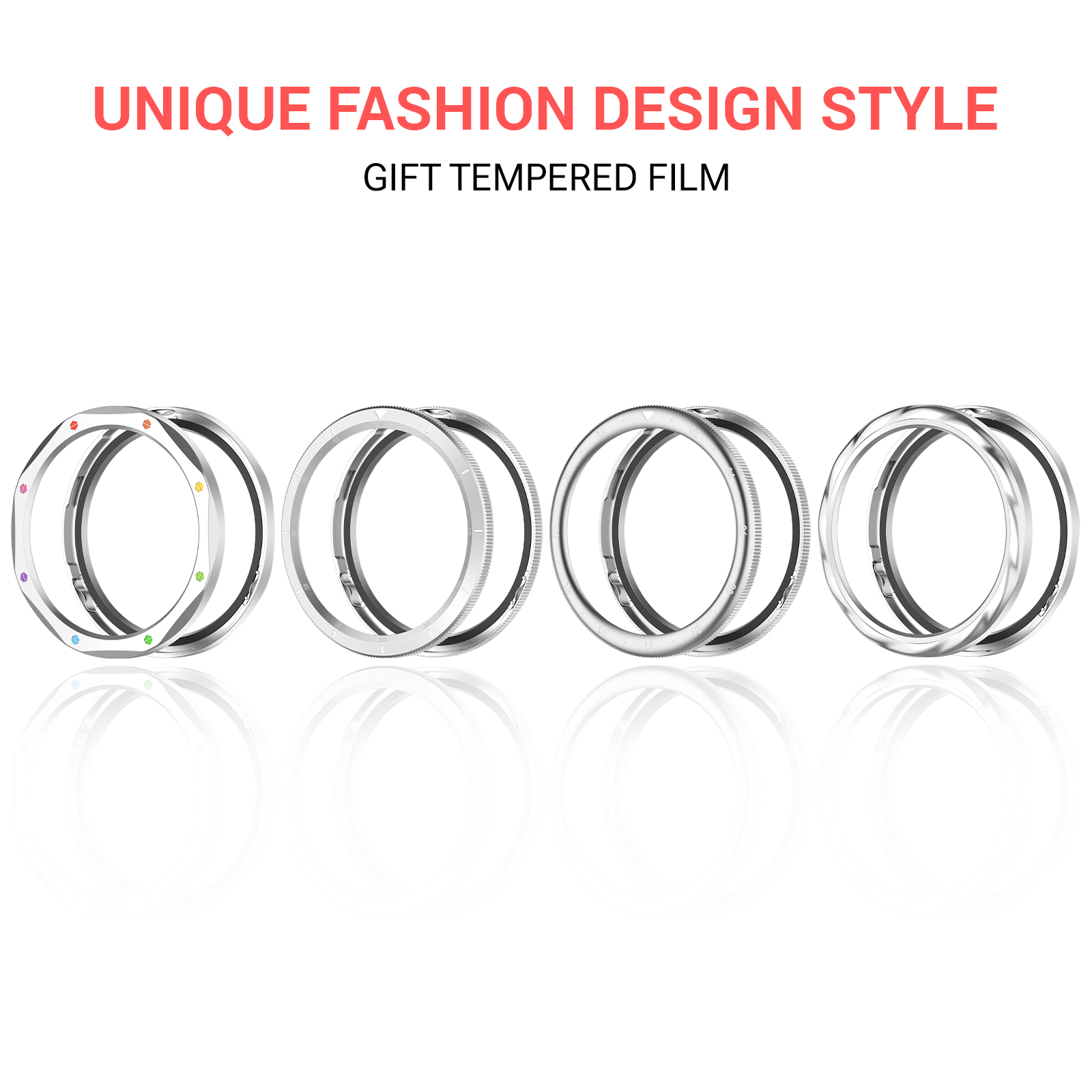 BUSKOZ Metal Çerçeveli Saat Ka - Xiaomi Smartwatch S3 Accessories incelemesi ve fiyatı