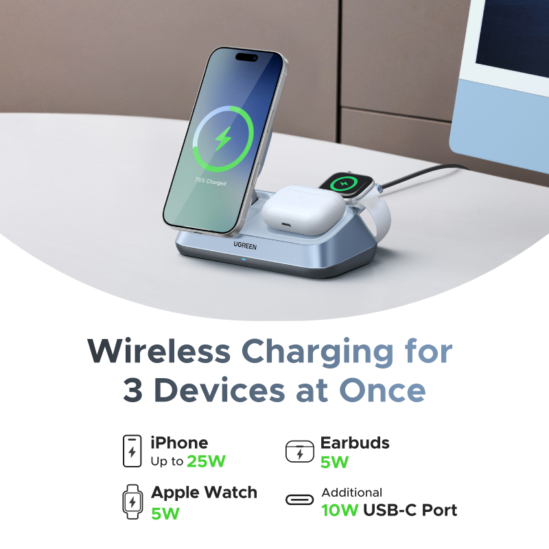 UGREEN Qi2 25W MAX Manyetik Ka - Smartwatch Ac incelemesi ve fiyatı
