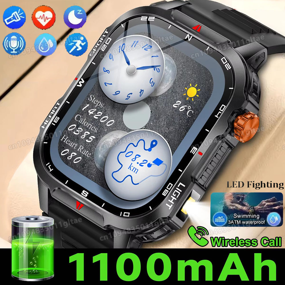 Askeri Dış Mekan Akıllı Saati  - Smartwatch Custom incelemesi ve fiyatı