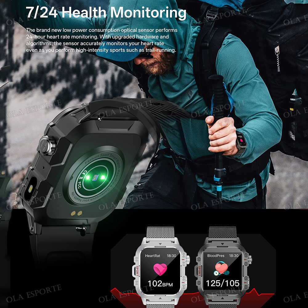 Askeri Dış Mekan Akıllı Saati  - Smartwatch Custom incelemesi ve fiyatı