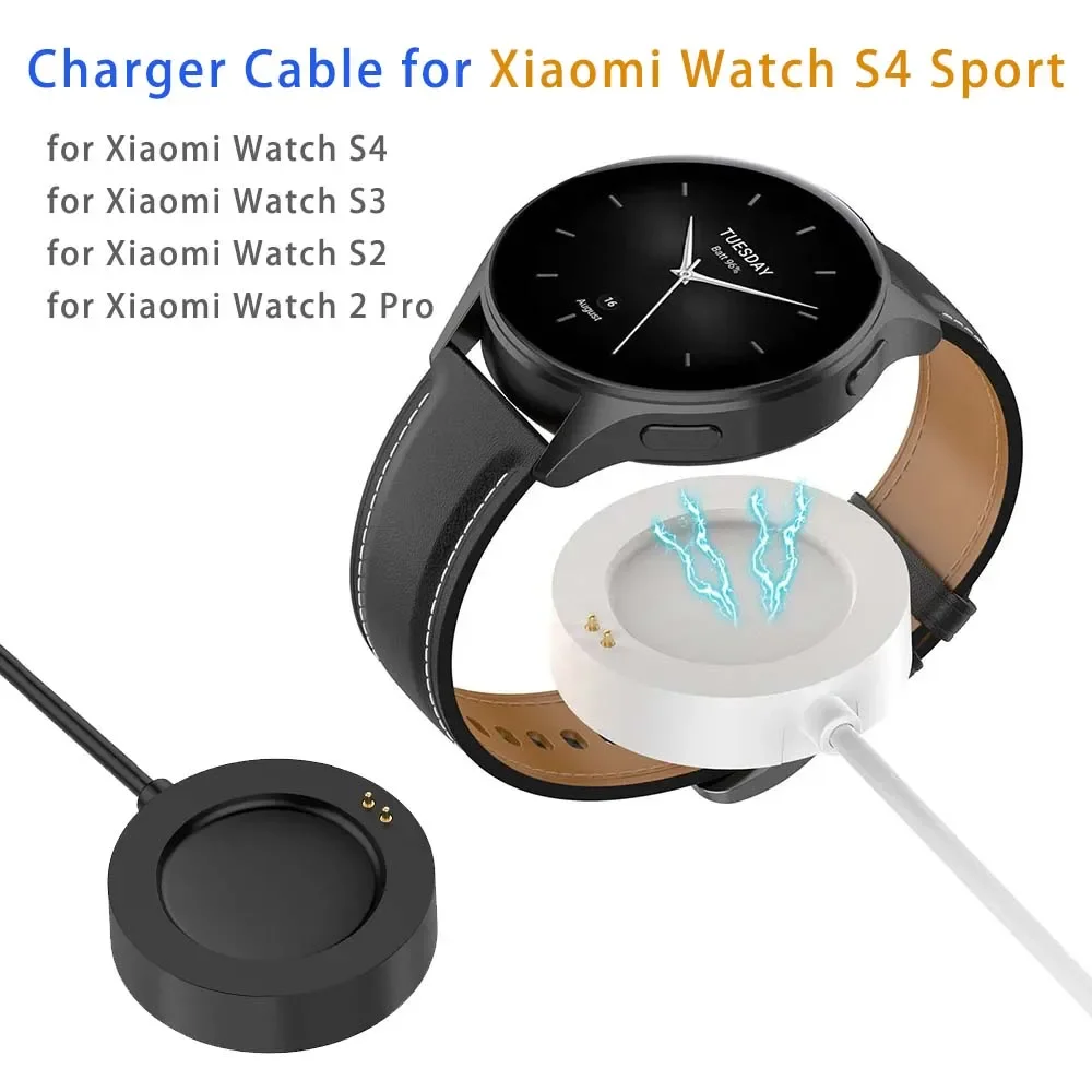 Beyaz Akıllı Saat Şarj Kablosu - Xiaomi Smartwatch S3 Accessories incelemesi ve fiyatı
