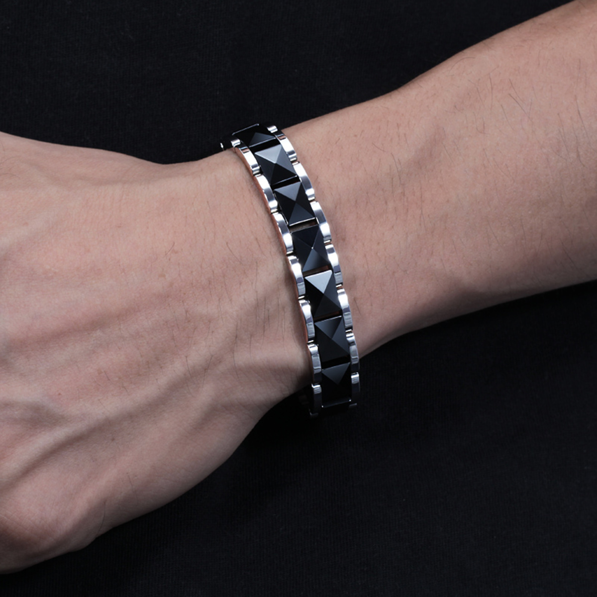 ARADOO Minimalist Piramit Tasa - Ceramic Link Bracelet incelemesi ve fiyatı