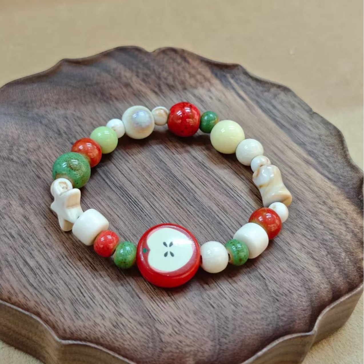 Retro İmitasyon Elma Seramik B - Ceramic Link Bracelet incelemesi ve fiyatı