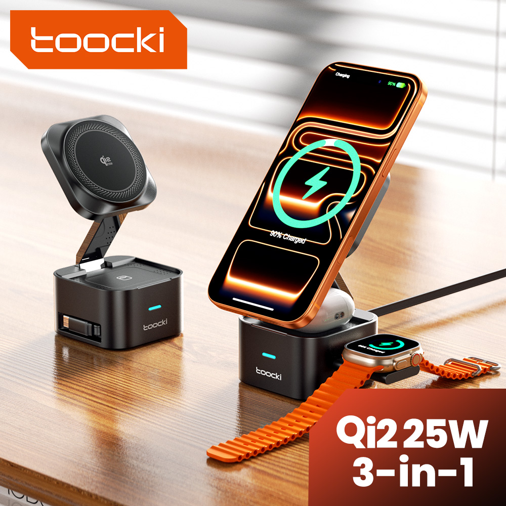 Toocki QI2.2 25W Kablosuz Şarj - Smartwatch Ac incelemesi ve fiyatı