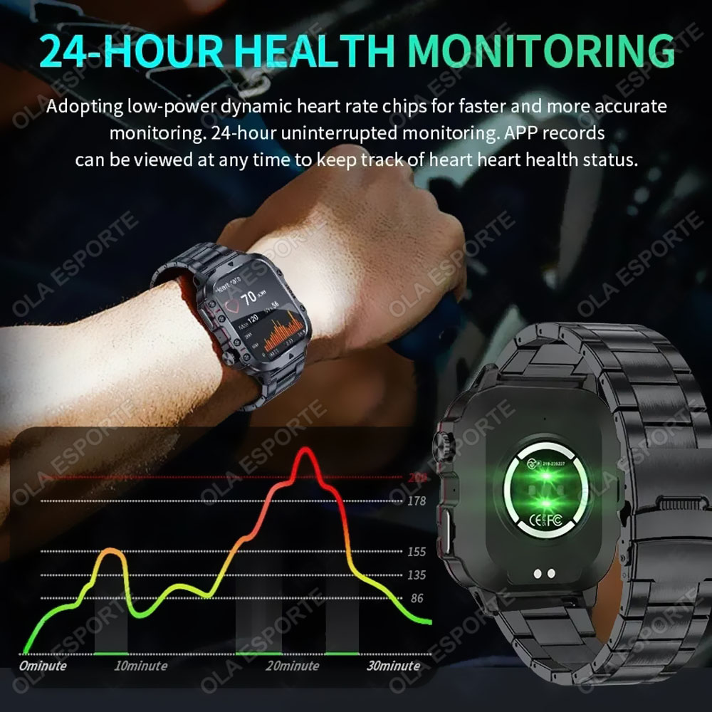 2026 Yeni Askeri Akıllı Saat E - Smartwatch Store incelemesi ve fiyatı