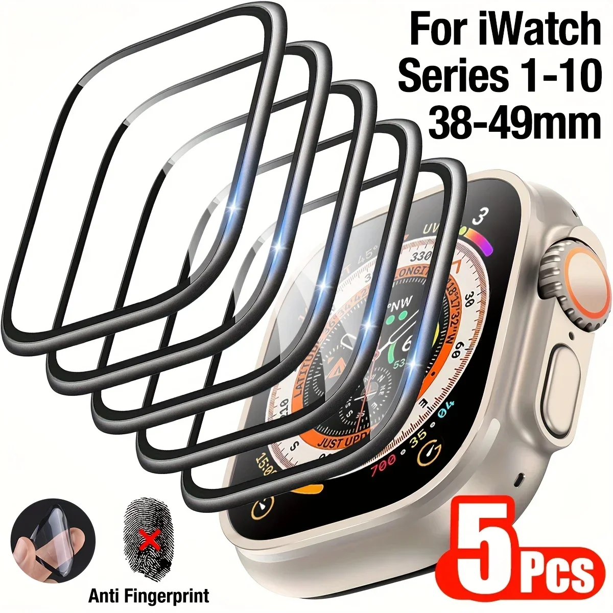 1-5 adet çizilmez Film Apple W - Smartwatch Icon incelemesi ve fiyatı